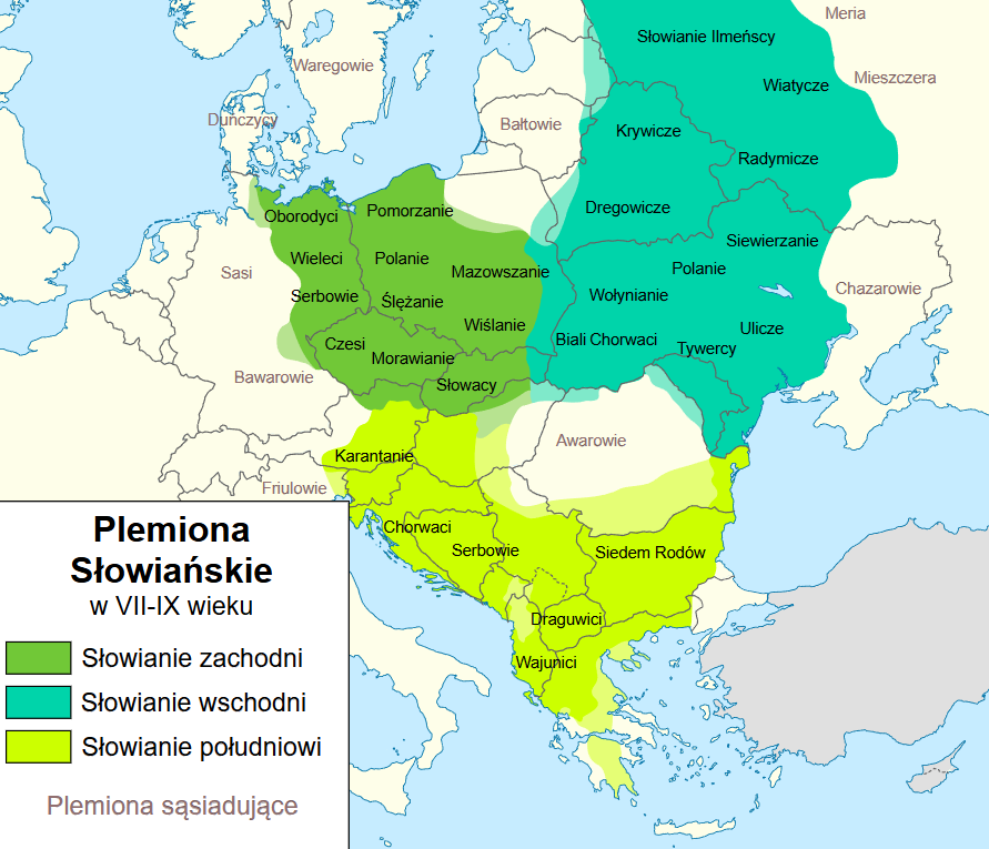 Plemiona słowiańskie